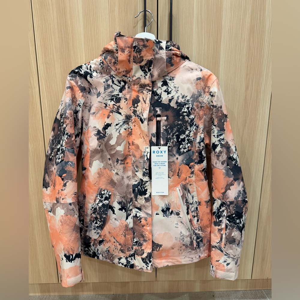 Women’s Roxy Floral Jetty Snowboard/ Ski Jacket XS